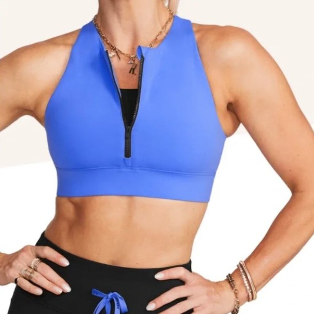 Peloton Precise & Charged High Neck Sports Bra Size XL